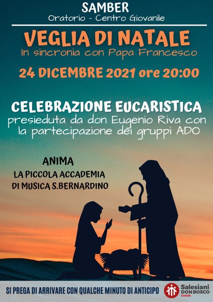 VEGLIA DI NATALE • San Bernardino - Chiari • Scuola Paritaria