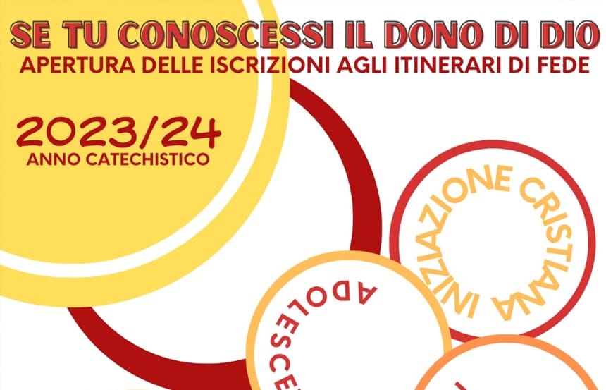 ISCRIZIONE CATECHESI 2023 – 2024