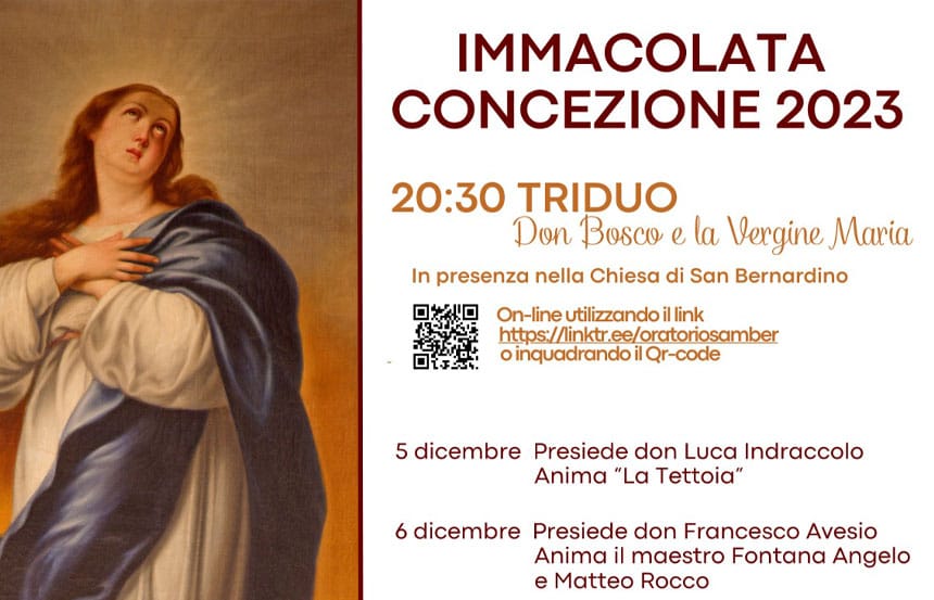 IMMACOLATA CONCEZIONE 2023