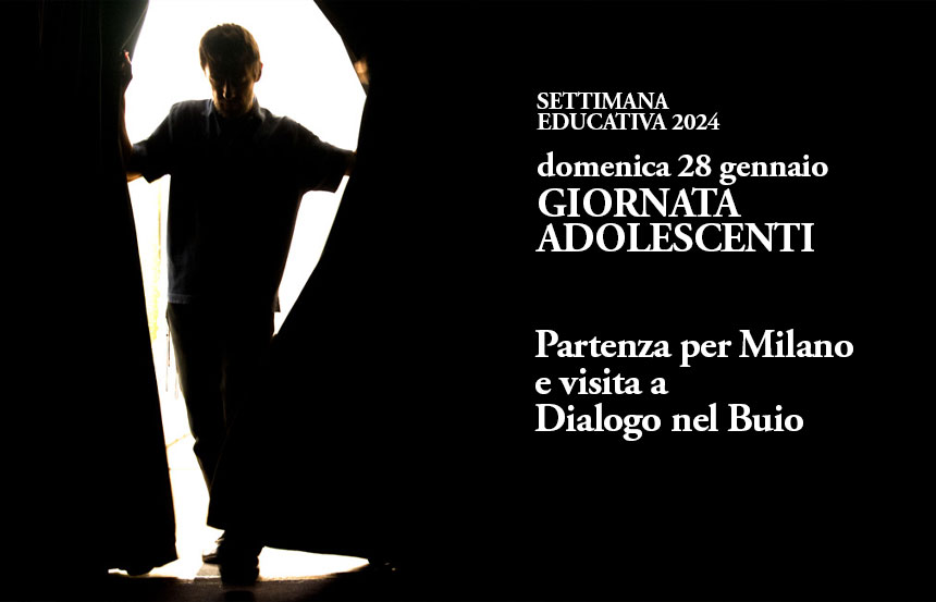 Milano visita Dialogo nel buio: settimana educativa